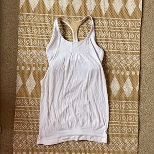 Lululemon White Tank Top